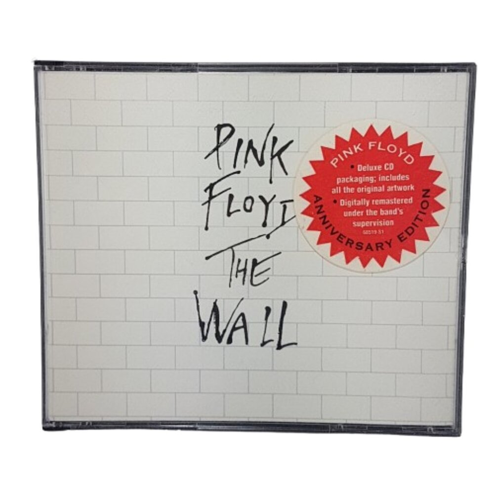 Vintage 1997 Pink Floyd The Wall 2 CD Set Lyrics Booklet Anniversary Edition